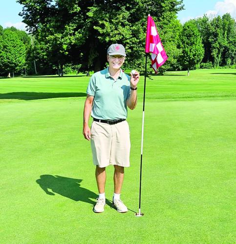 Golf Column - North Conway Country Club - Dana Russian third hole-in-one on No. 15