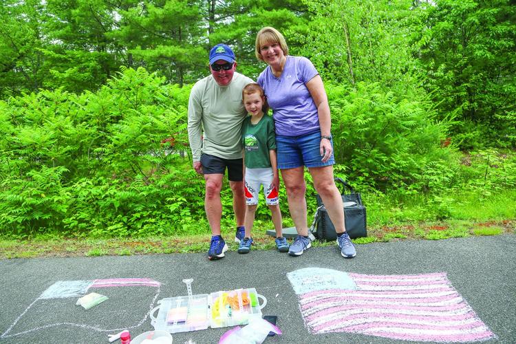 06-21-26 Chalk the Trail flag pose