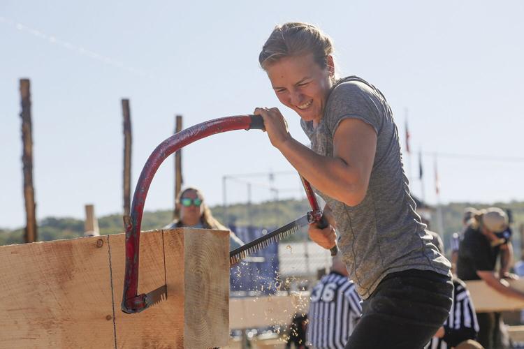 10-02-23 FF Woodsmen's saw reacting