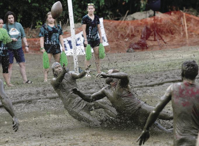 09-12-21 Mud Bowl falling before scoring touchdown
