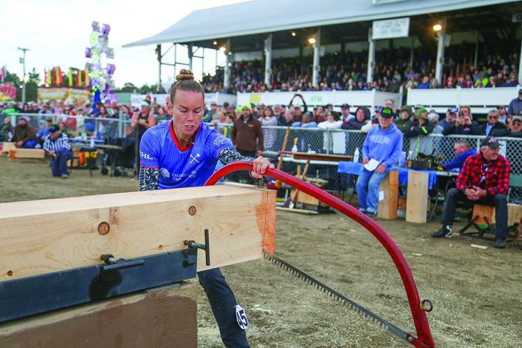 10-05-26 Fryeburg Fair woodsmens bucksaw medium