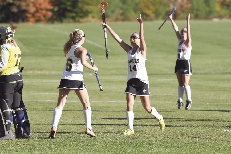 Kennett Field Hockey — Eagles beat Hollis-Brookline 5-0 in playoff opener
