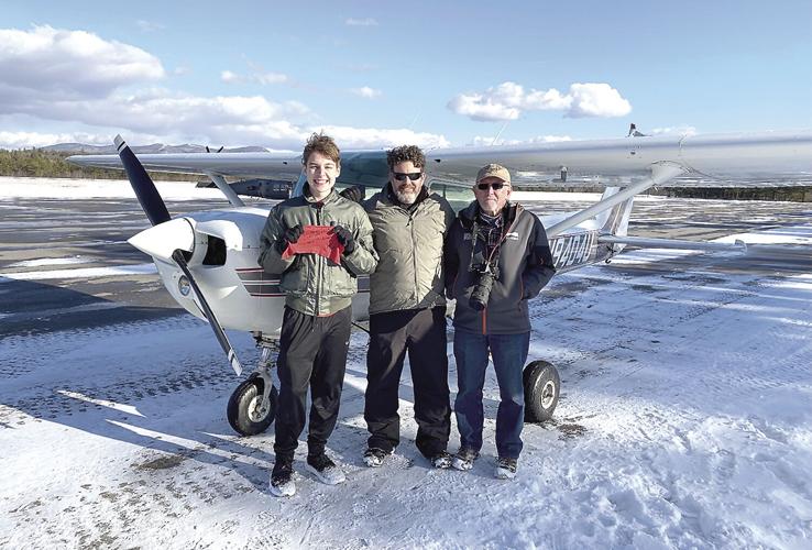 Eastern Slope Aviation Academy - Andrew Matarese with Mark Woodruff and Ed Bergeron