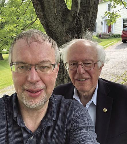 A Sanders selfie