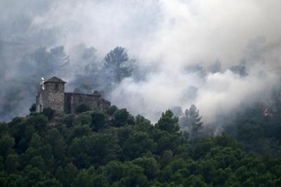 Fires burned across Spain in summer 2026. Acting quickly to shore up old stone walls when buildings burn can help preserve a region's history.