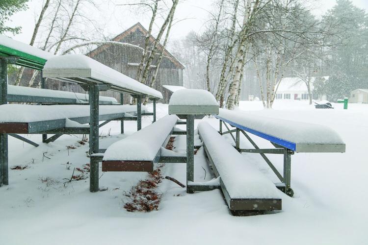 12-02-25 Snow heaps on benches