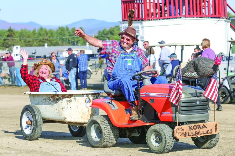 10-04-25 Fryeburg Fair kora lawnmower and tub