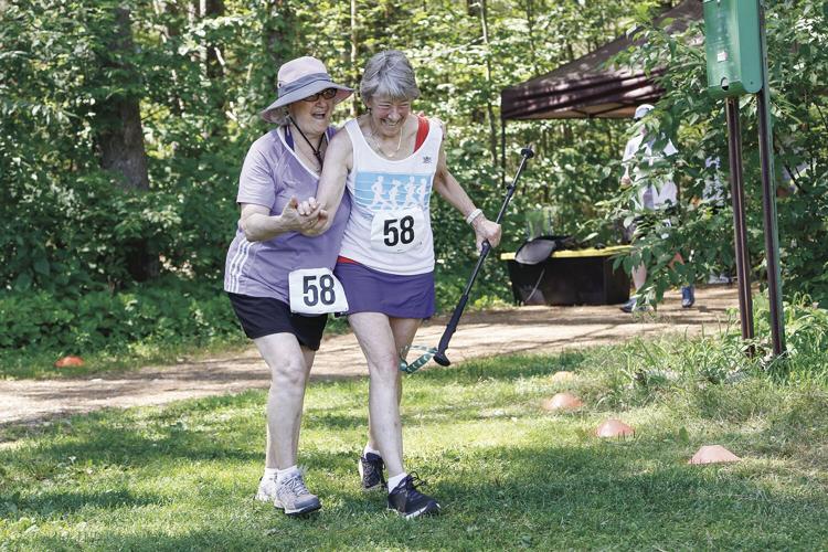 07-23-22 Bucks for Bernie smiles in relay