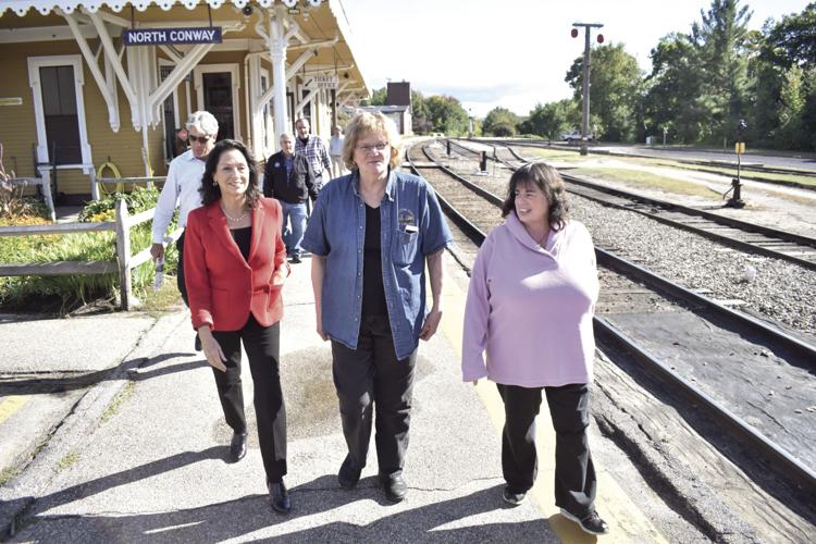 Molly Kelly at train station