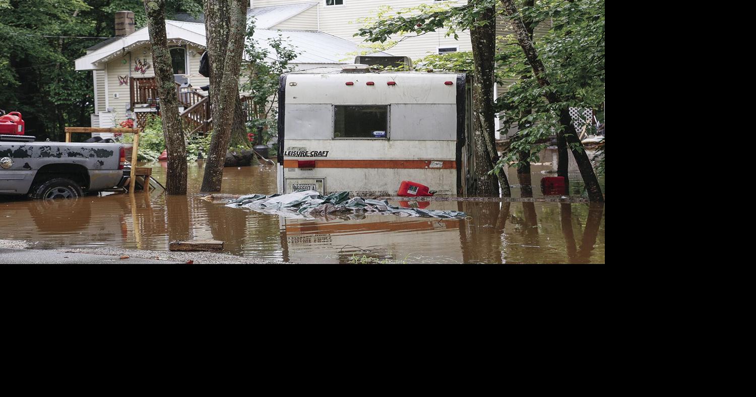 07-22-23 Flooding Pequawket flooded yard