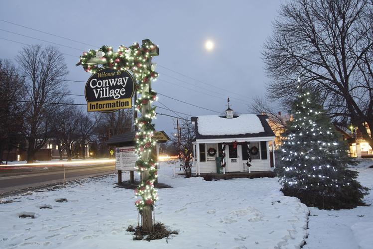 12-20-18 Conway Village Christmas_tree info booth.jpg