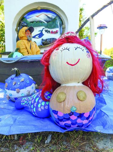 10-01-25 Pumpkin People nordic village mermaid