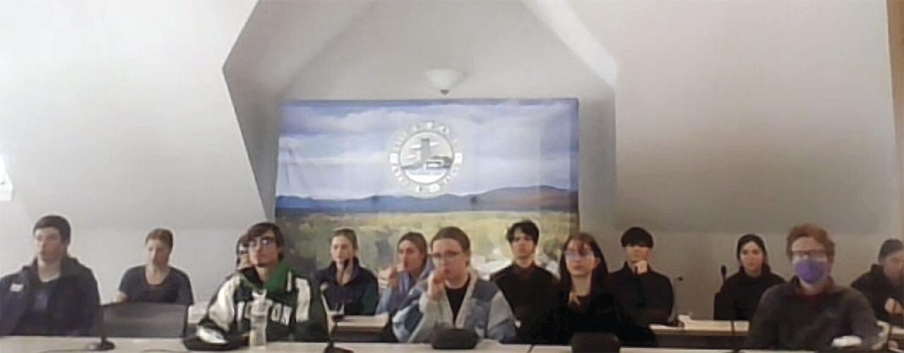 Fryeburg Academy students