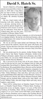 David S. Hatch Sr.