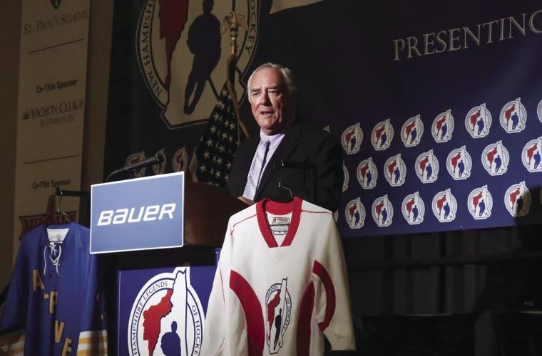 Rod Ross makes his Hockey Hall of Fame acceptance speech