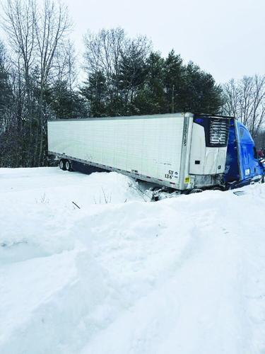 Tractor trailer crash