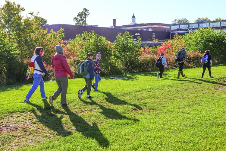 10-09-25 Walk to School shadows