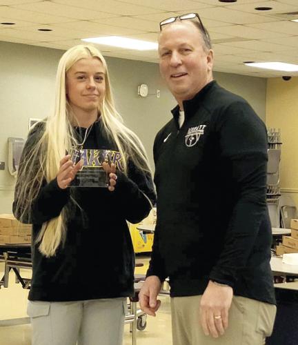 KHS Girls Hoop - Kaylee McLellan - Most Improved Award