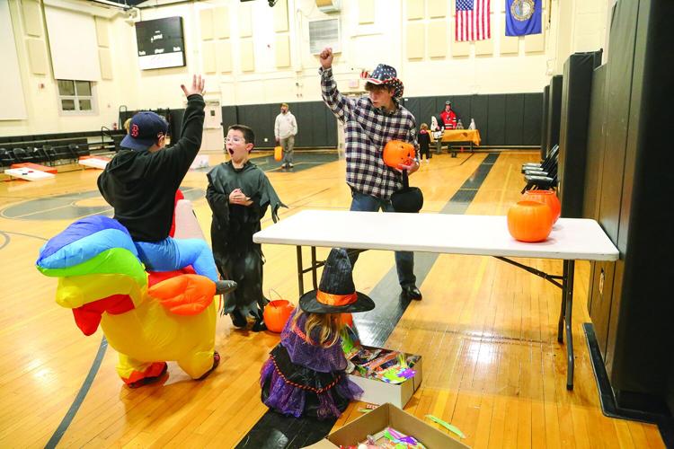 10-30-25 Conway Rec Halloween toss reaction