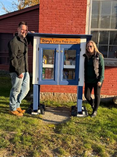 Riley's little food pantry