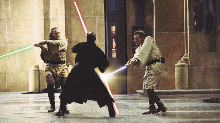 Phantom Menace-Lightsaber Battle