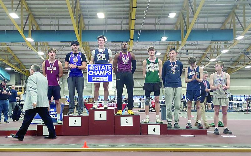 FA Indoor Track - Ty Boone high jump champion