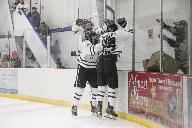 12-28-23 Peter Hall Hockey 2nd goal celly 1