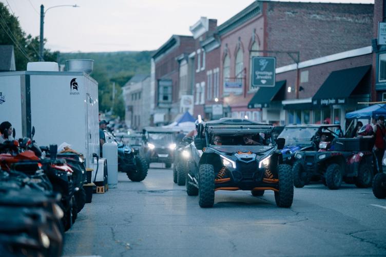 A Friday night block party in downtown Berlin ushered in the Jericho ATV Weekend