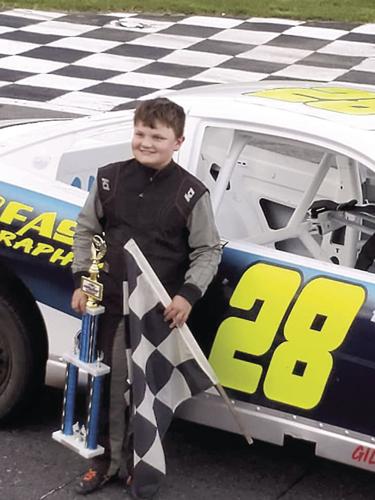 Evan Gilbert wins race at Riverside Speedway