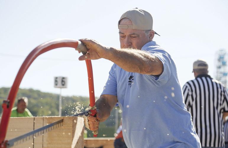 10-02-23 FF Woodsmen's saw spray