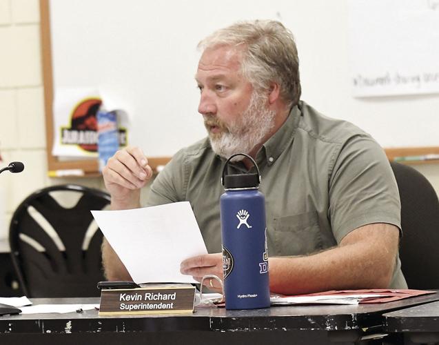 Conway School Board - masks - Kevin Richard