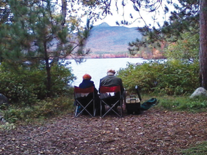 Diane Sullivan: Enjoying the fall foliage at Chocorua Lake