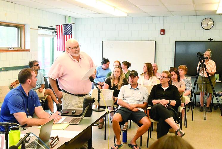 Bartlett School Board - ugly meeting - Sean McCarthy