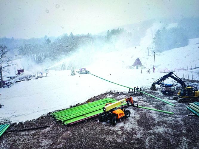 Valley Voice - Snowmaking has continued at Black Mountain
