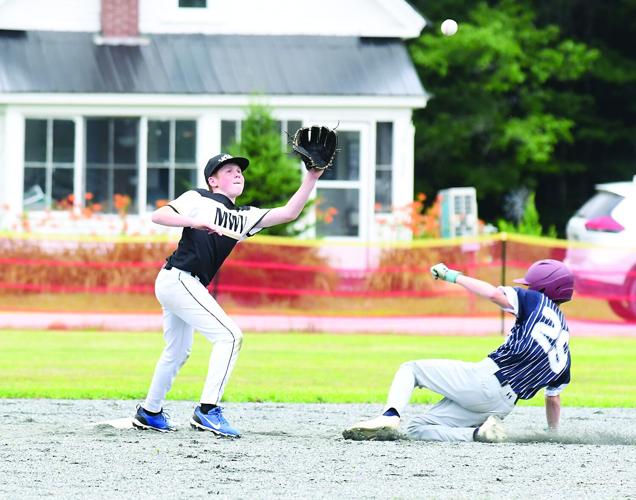 U14 State Baseball Championship game - Dylan Calabro play at second
