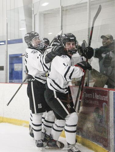 12-28-23 Peter Hall Hockey 2nd goal celly 2