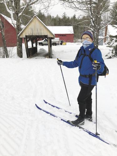 VV - Carmine Frele skiing