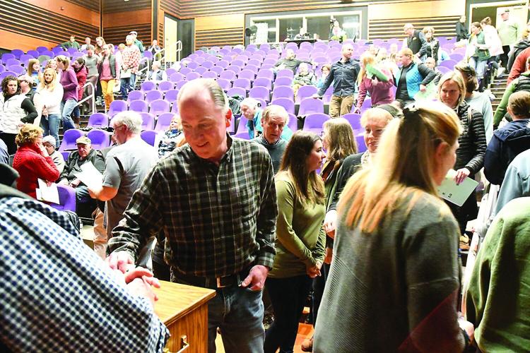 Conway School Meeting - Deliberative - secret ballot vote