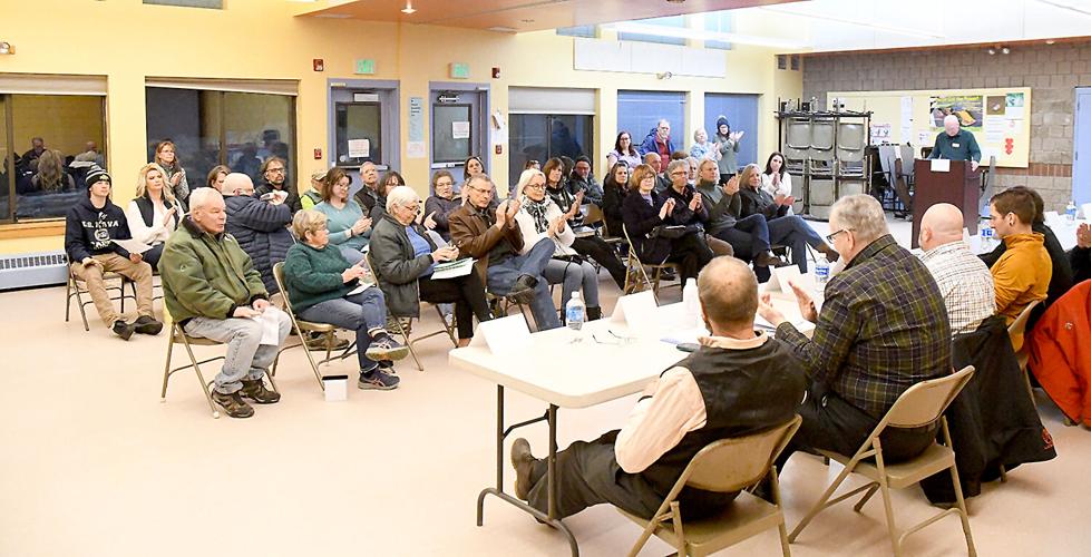 Bartlett Canddiates Night - crowd - wide