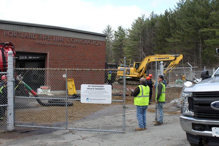 Route 2 in Shelburne pump station cleanup
