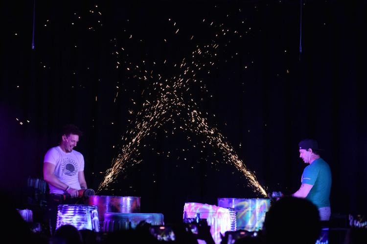 Sparks.