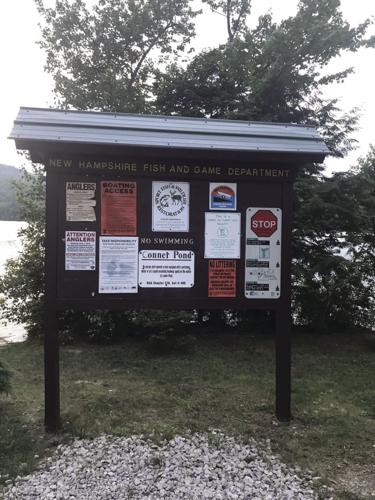Connor Pond F&G sign