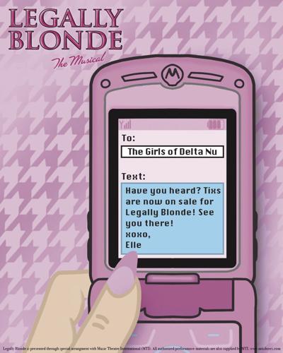 Arts in Motion-Legally Blonde