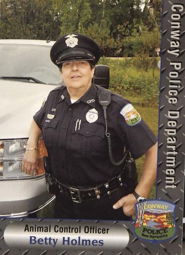 Betty Holmes is retiring - Betty Holmes Conway PD card