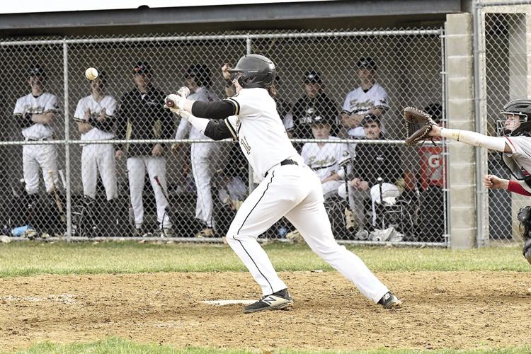 KHS Baseball - Bridger Viger perfect bunt