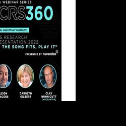 CRS360 Webinar Series Returns June 15 With Deep Dive Into Music