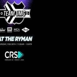 Team UMG At The Ryman Show Filled With Firsts. | News | countryinsider.com