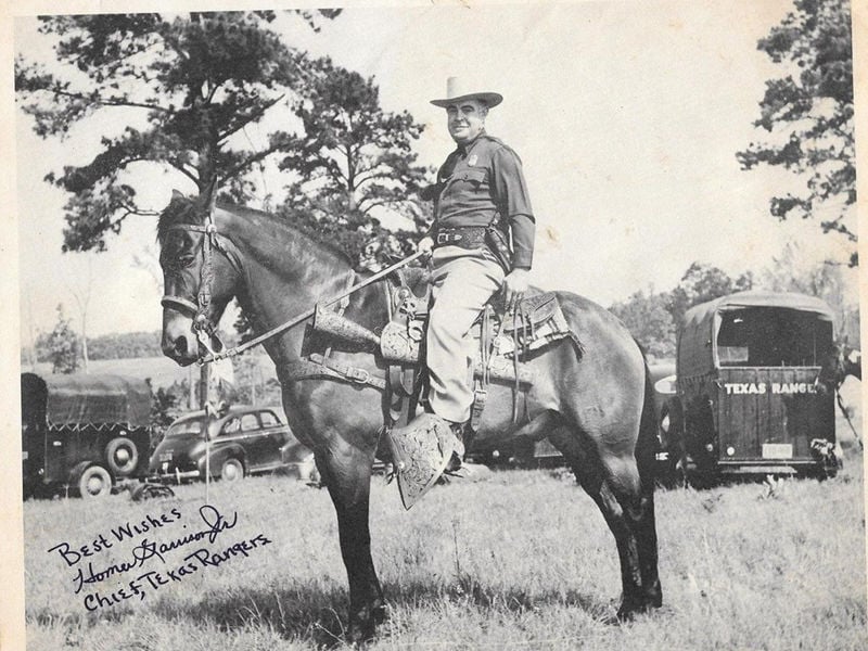 Texas Ranger Colonel Homer Garrison by Bettmann