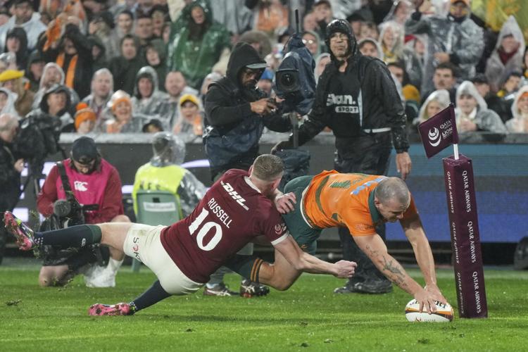 Wallabies win 22 12 to deny Lions a tour clean sweep in wild third test