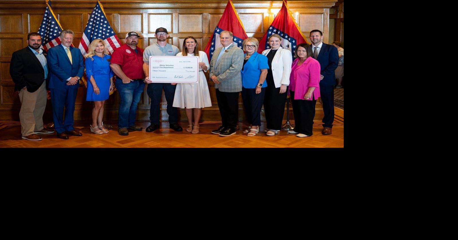 Atkins fire receives $15K grant